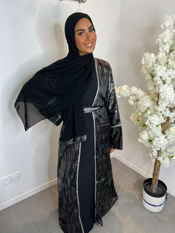 ABAYA DUBAI KENZA NOIR
