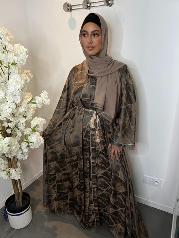 ABAYA DUBAI LYDIA TAUPE