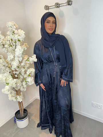 ABAYA DUBAI LYDIA BLEU
